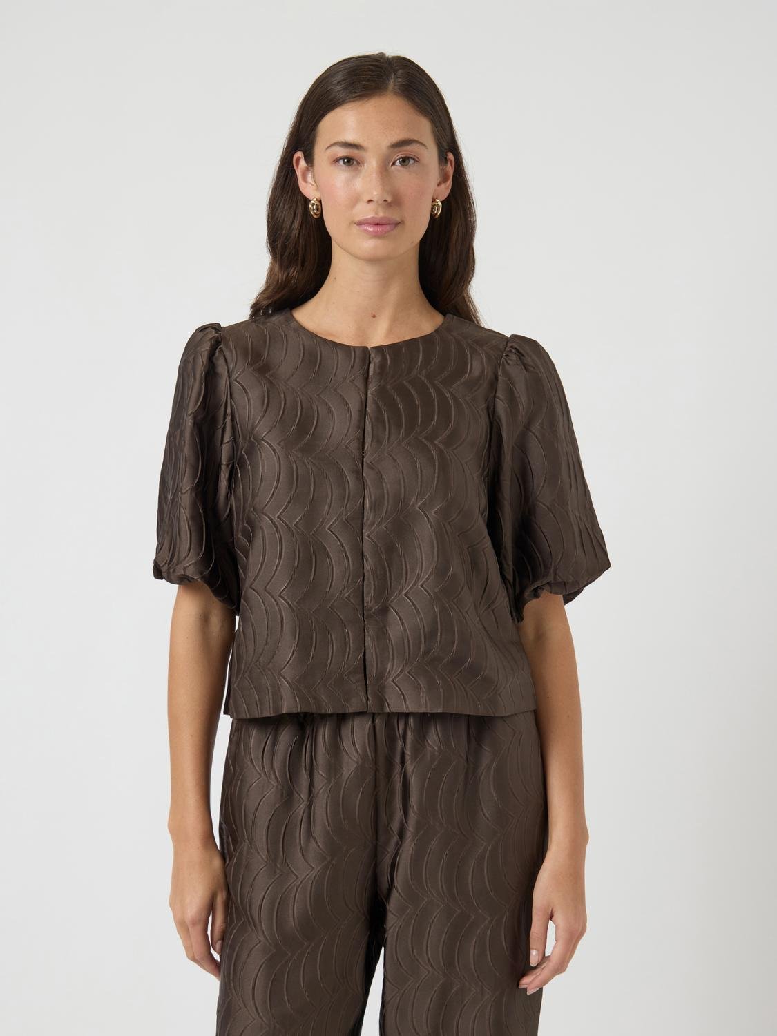 YASLIMO Top - Chocolate Brown - VERO MODA & VILA Bergvik